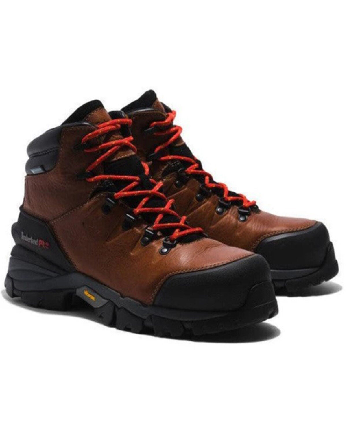 Timberland Men's 6" Heritage Hyperion Waterproof Work Boots - Composite Toe, Brown, hi-res