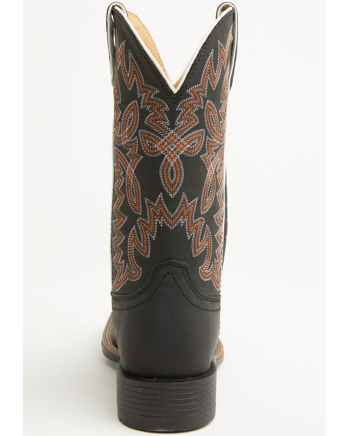 Image #5 - Justin Women's Ashtyn Performance Western Boots - Broad Square Toe, Black, hi-res