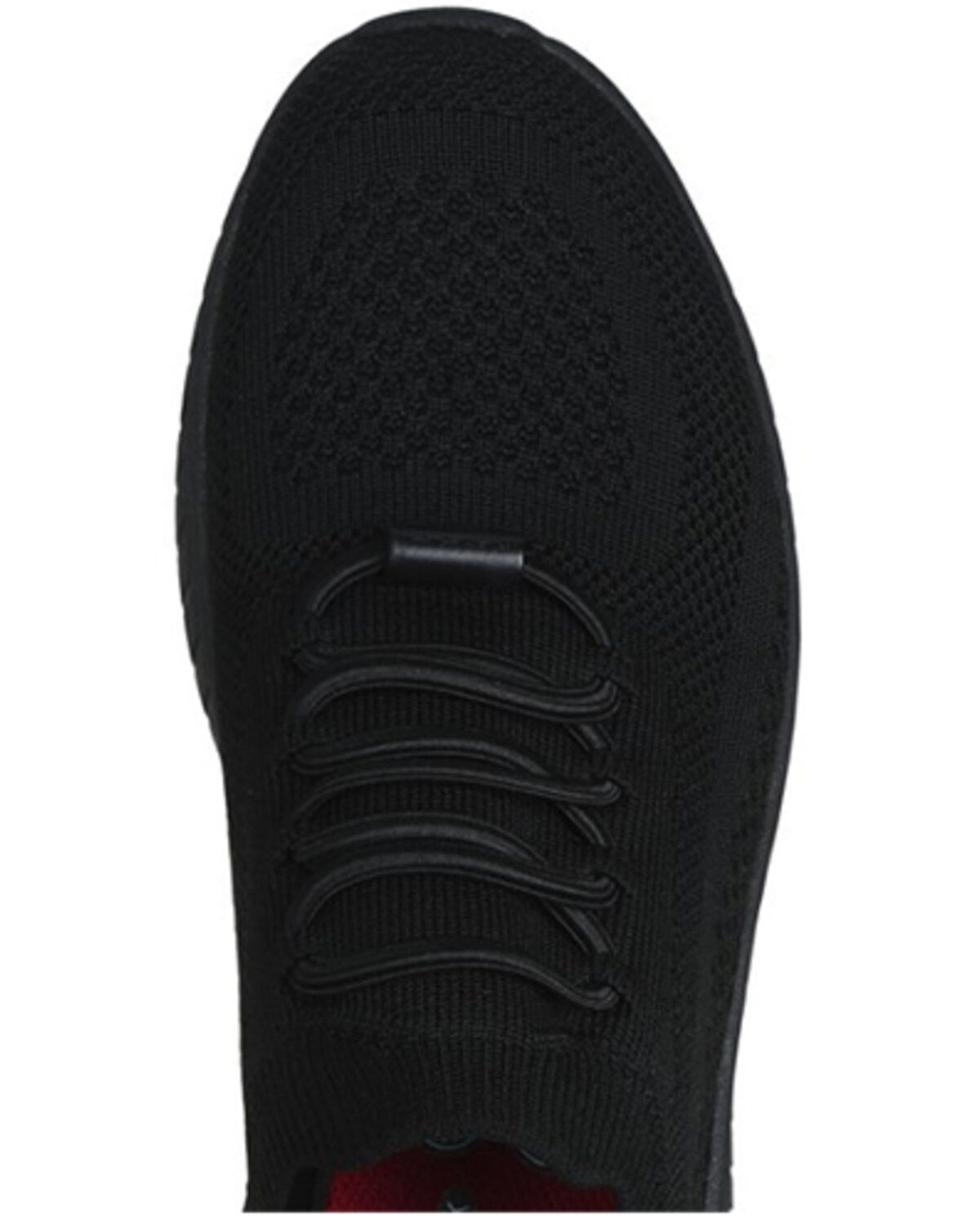 Image #3 - Skechers Women's Relaxed Fit BOBS Sport Squad Chaos Work Shoes - Round Toe, Black, hi-res