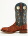Image #3 - Dan Post Men's Marsh Exotic Caiman Western Boots - Broad Square Toe, Cognac, hi-res