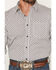 Image #3 - Gibson Trading Co Men's Exit 8 Floral Stripe Print Long Sleeve Button-Down Western Shirt, Ivory, hi-res
