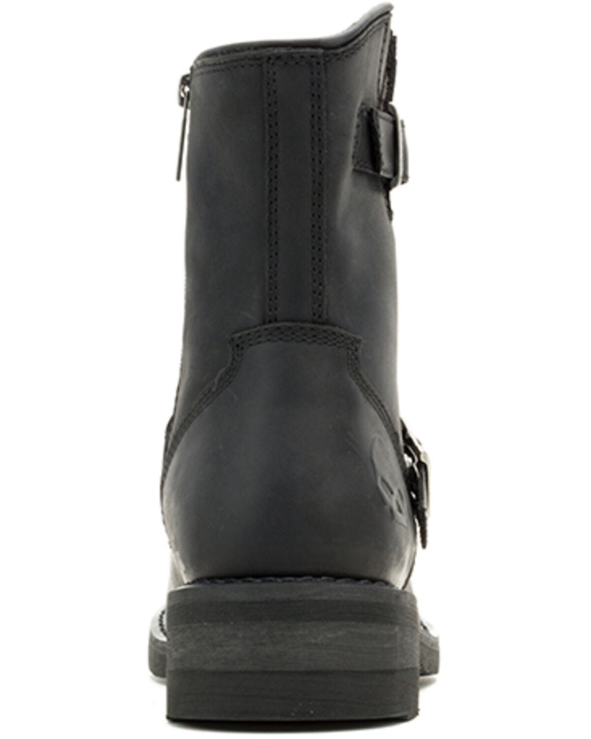 Image #5 - Harley Davidson Men's Classic Cruise Motorcycle Boots - Round Toe, Black, hi-res