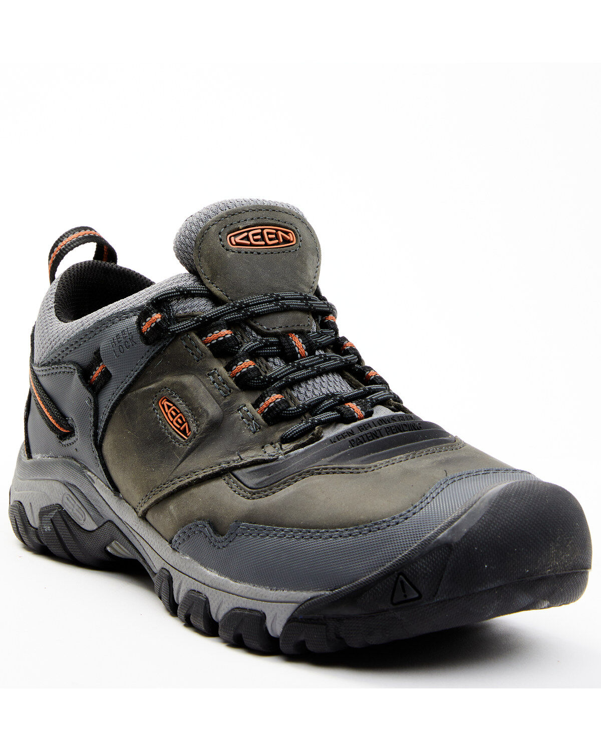 Image #1 - Keen Men's Ridge Flex Waterproof Hiking Shoes - Round Toe, Grey, hi-res