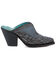 Image #2 - Corral Women's Inlay and Embroidered Mules, Blue, hi-res