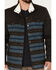 Image #3 - Powder River Outfitters Men's Serape Stripe Print Wool Snap Jacket, , hi-res