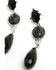 Image #2 - Lainey Wilson Women's Stone Linear Earrings, Black, hi-res