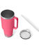 Image #3 - YETI Rambler® Straw Lid 42oz Travel Mug, Bright Pink, hi-res