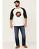 Wrangler X Fender Men's Vinyl Music Disc Vintage Graphic T-Shirt , Black, hi-res