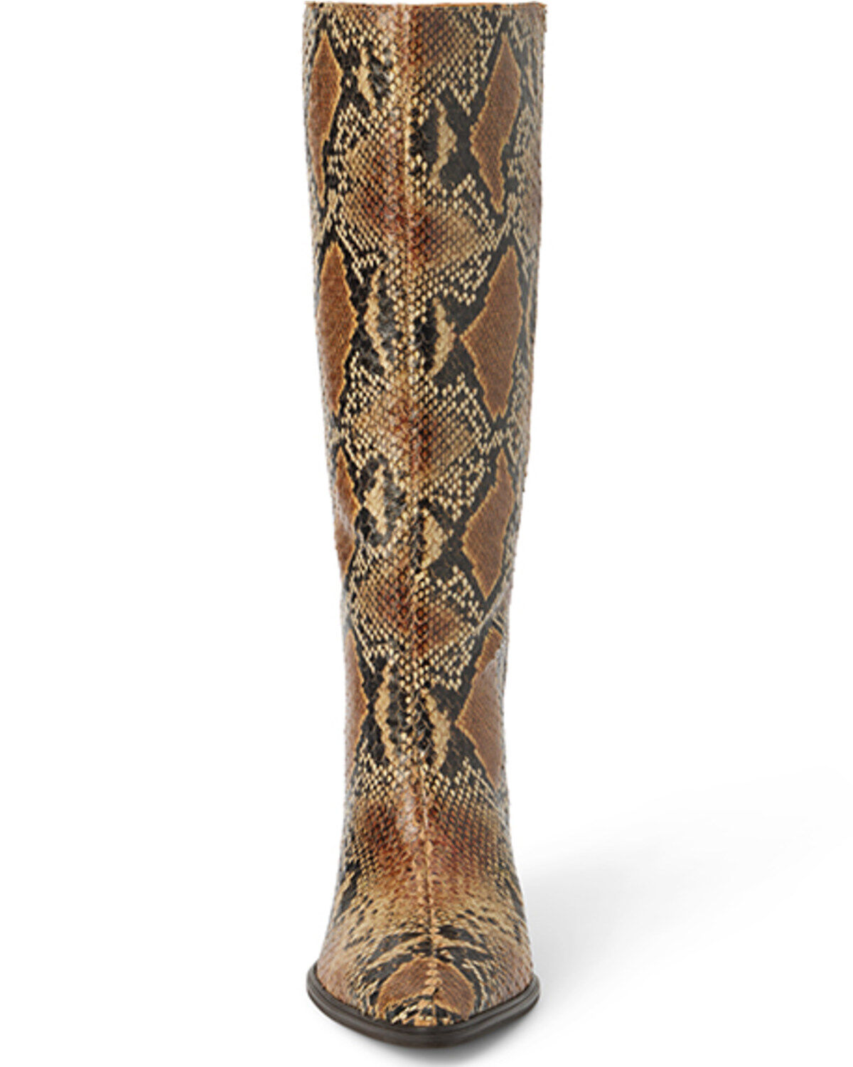 Image #4 - Matisse Women's Carlos Snake Print Tall Fashion Boots - Snip Toe, Brown, hi-res