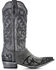 Image #2 - Moonshine Spirit Men's Distressed Grey Cowboy Boots - Snip Toe, , hi-res