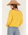 Image #4 - Daydreamer Women's Morgan Wallen Eagle Meet & Greet Long Sleeve Graphic Tee, Yellow, hi-res