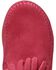 Minnetonka Girls' Double Fringe Side-Zip Moccasin Boot, Hot Pink, hi-res