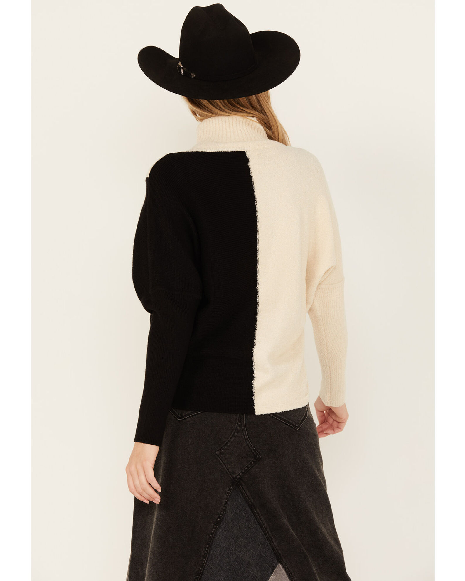 Revel Women s Cross Front Mock Neck Sweater Mall of America