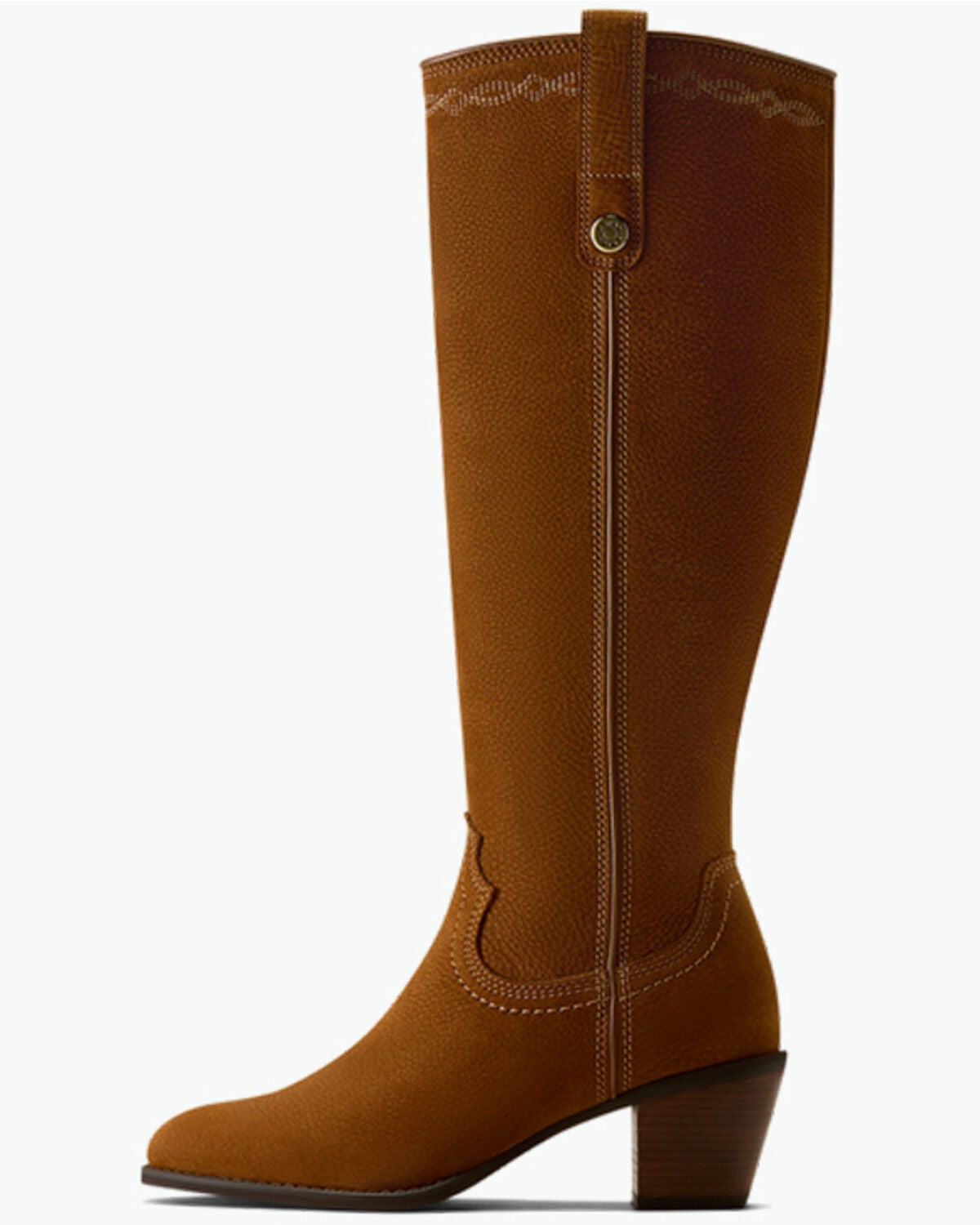 Image #2 - Ariat Women's Blaire Tall Western Boots - Round Toe, Brown, hi-res