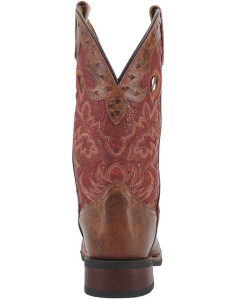 Laredo Men's Ross Western Boots - Broad Square Toe, Brown, hi-res