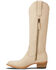 Image #3 - Lane Women's Plain Jane Tall Western Boots - Round Toe, Ivory, hi-res