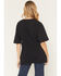 Image #4 - Gameday Women's Texas Longhorns Southern Split Short Sleeve Graphic Tee, Black, hi-res