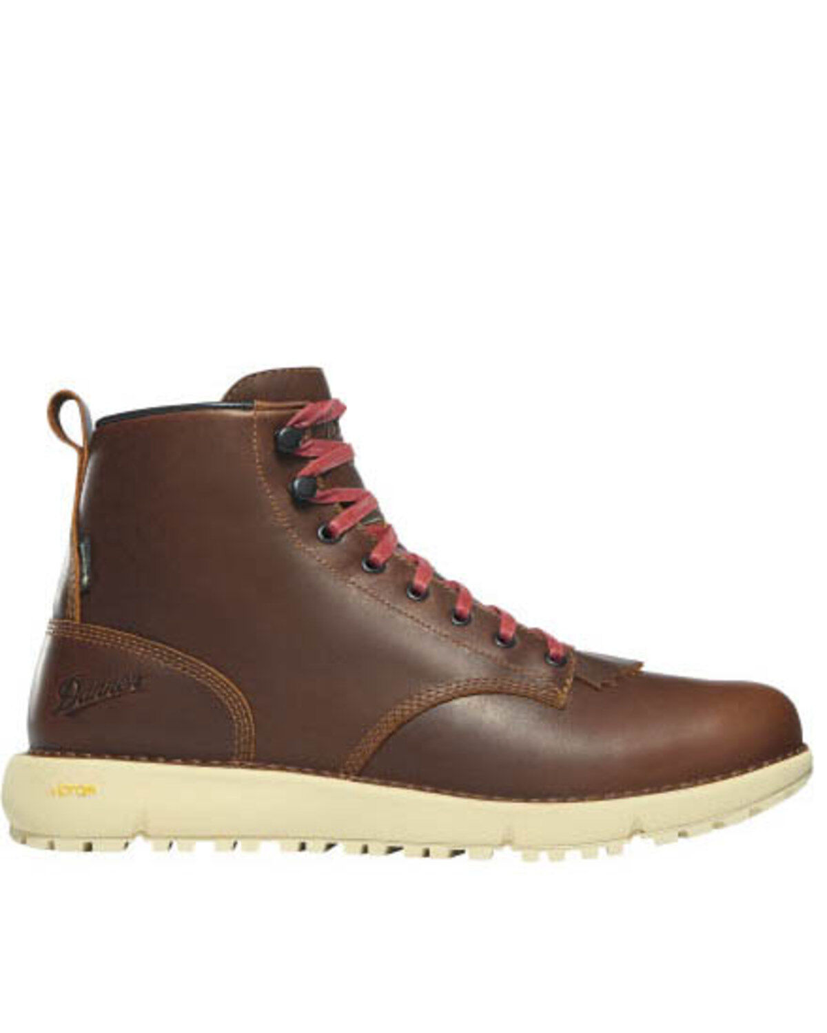 Image #2 - Danner Men's Monks Waterproof Logger Boots - Soft Toe, Brown, hi-res
