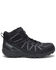 Wolverine Men's Amherst II Work Shoes - Composite Toe, Black, hi-res