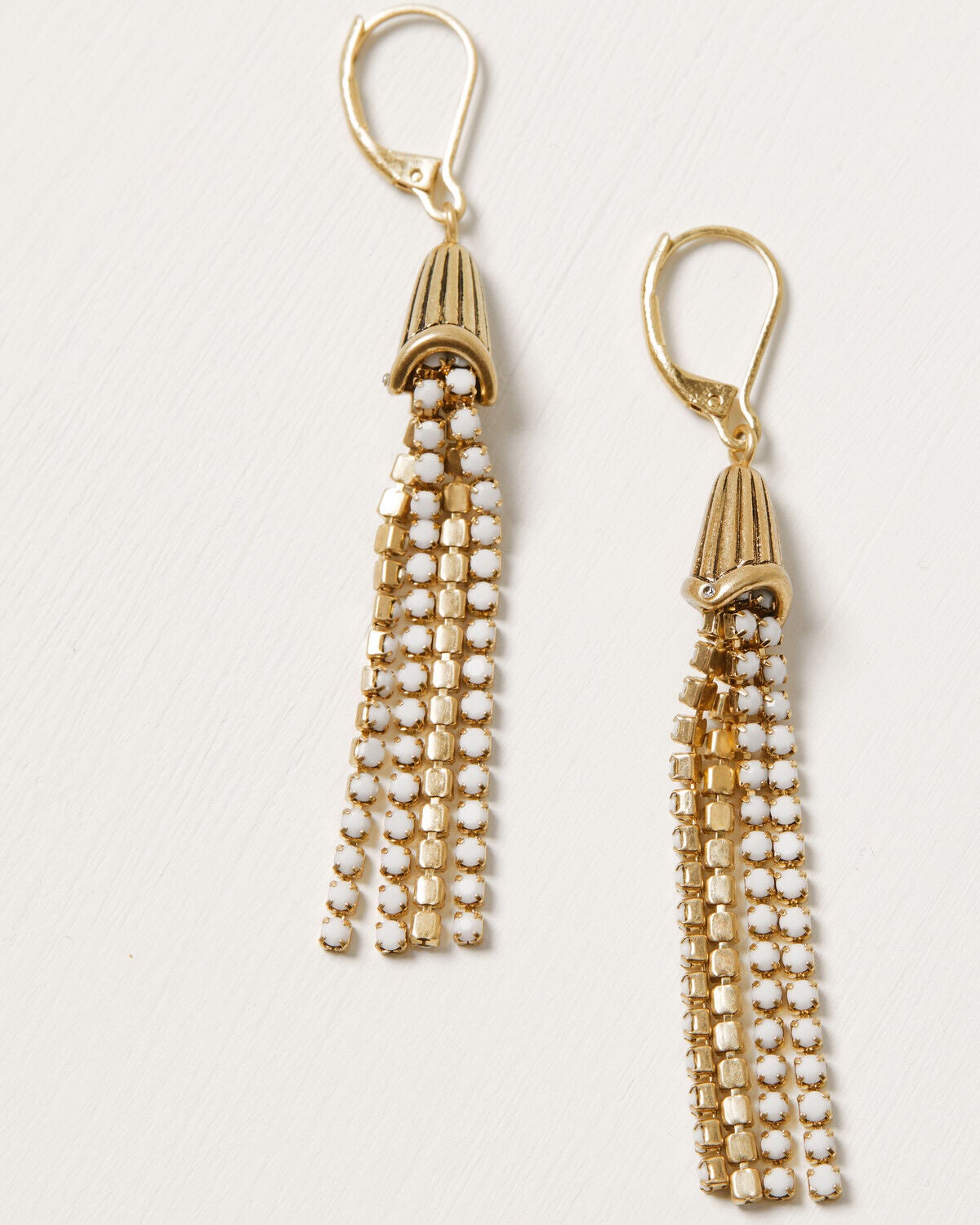 Lainey Wilson Women's Fringe Earrings, Gold, hi-res