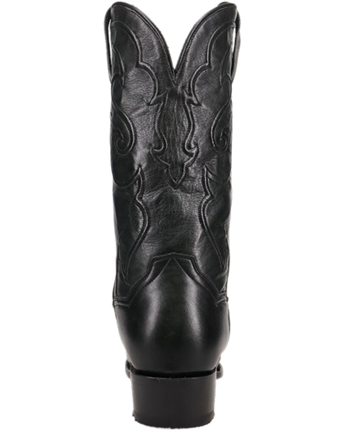 Image #5 - Dan Post Men's Rio Grande Tall Western Boots - Round Toe, Black, hi-res