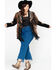 Image #6 - Liberty Wear Black Fringe Leather Jacket - Plus, , hi-res