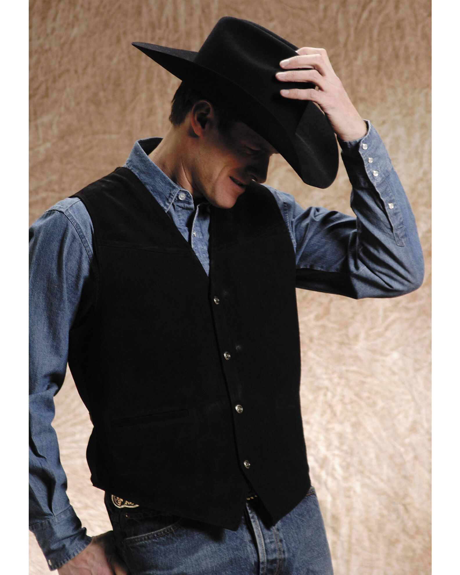 Boot barn cheap leather vest