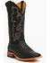 Image #1 - Horse Power Men's Boot Barn Exclusive Nile Crocodile Print Tall Western Boots - Broad Square Toe, Black, hi-res