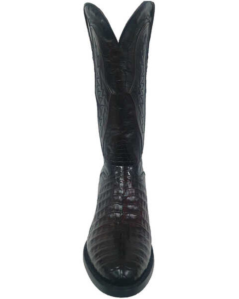 El Dorado Men's Caiman Belly Western Boots - Round Toe, , hi-res