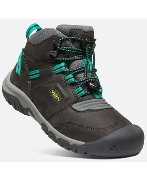 Keen Kids' Ridge Flex Waterproof Hiking Boots, Grey, hi-res