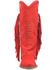 Image #4 - Dingo Women's Spirit Trail Fringe Tall Western Boots - Snip Toe, Red, hi-res