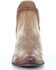 Circle G Women's Embroidery Fashion Booties - Round Toe, Brown, hi-res
