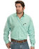 Image #1 - Cinch Light Green Flame Resistant Work Shirt, , hi-res