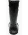 Bogs Girls' Solid Rain Boots - Round Toe, Black, hi-res