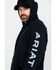 Image #3 - Ariat Men's FR Primo Fleece Logo Hooded Work Sweatshirt, , hi-res