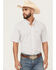 Image #1 - Ariat Men's Pro Series Woody Plaid Print Short Sleeve Button-Down Western Shirt - Tall, , hi-res