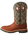 Twisted X Men's Barbed Wire Western Work Boots - Soft Toe, Brown, hi-res