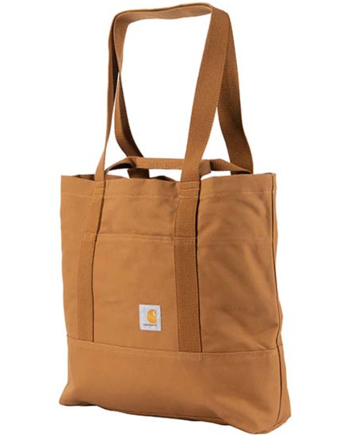 Image #1 - Carhartt 18L Firm Duck Tote Bag, Brown, hi-res