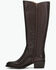 Image #3 - Frye Women's Carson 2 Piping Tall Fashion Boots - Round Toe, Dark Brown, hi-res