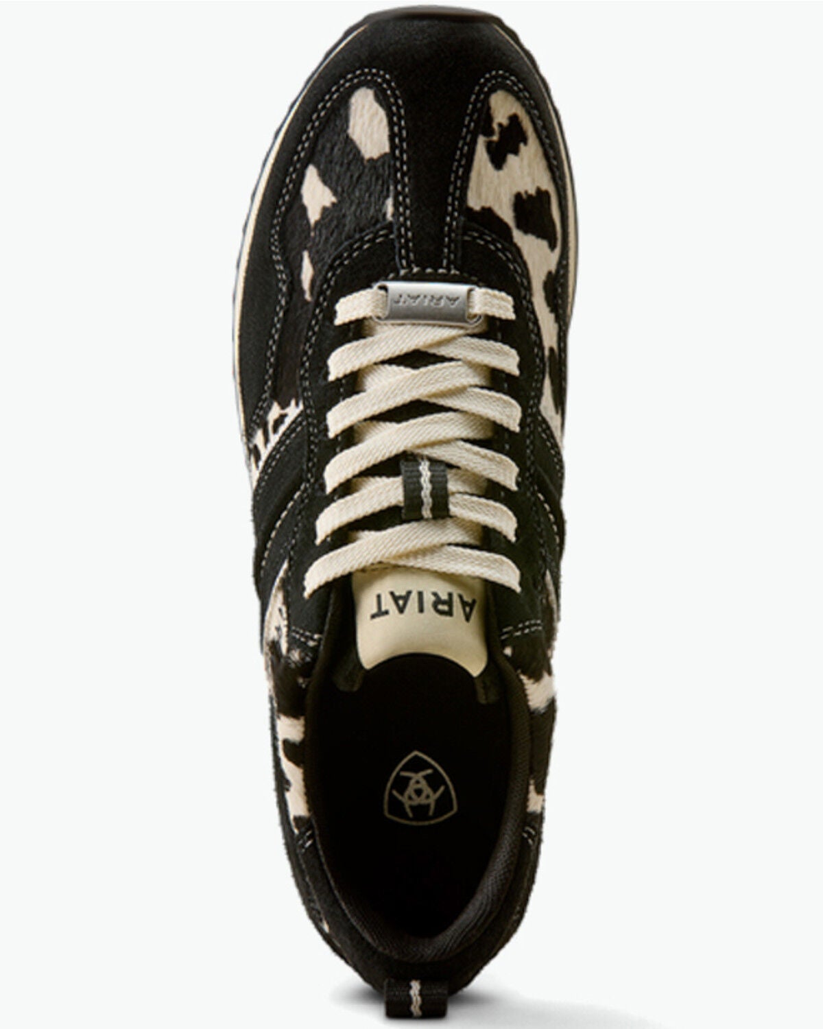 Image #3 - Ariat Women's Ranch Runner Casual Shoes, Black, hi-res