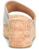 Image #7 - Born Women's Shilo Metallic Wedge Sandals, Brass, hi-res