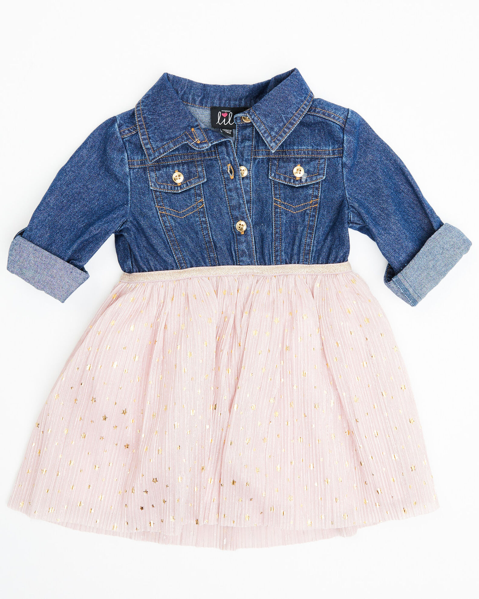 Baby denim tutu dress discount