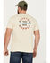 Brixton Men's Oath V Short Sleeve Graphic T-Shirt, Cream, hi-res