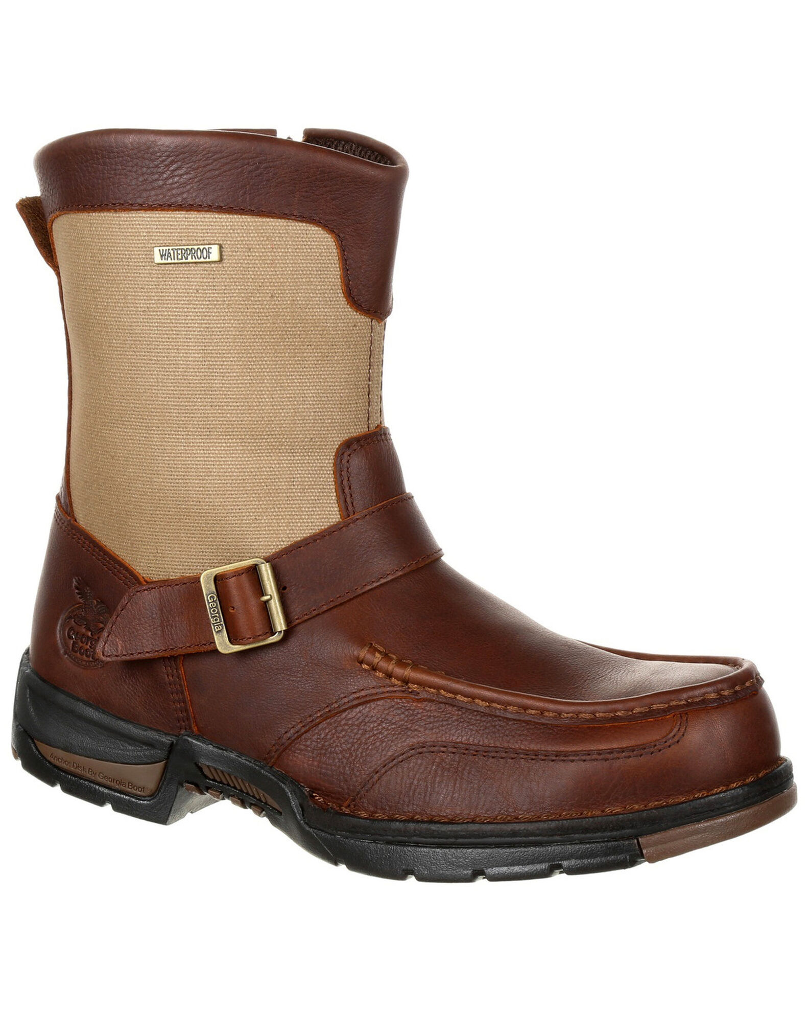 Georgia boot moc toe slip on clearance