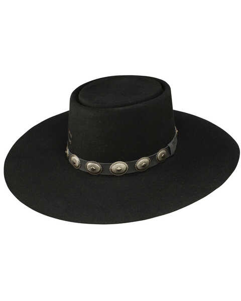Charlie 1 Horse Women's High Desert Wool Felt Western Hat, Black, hi-res