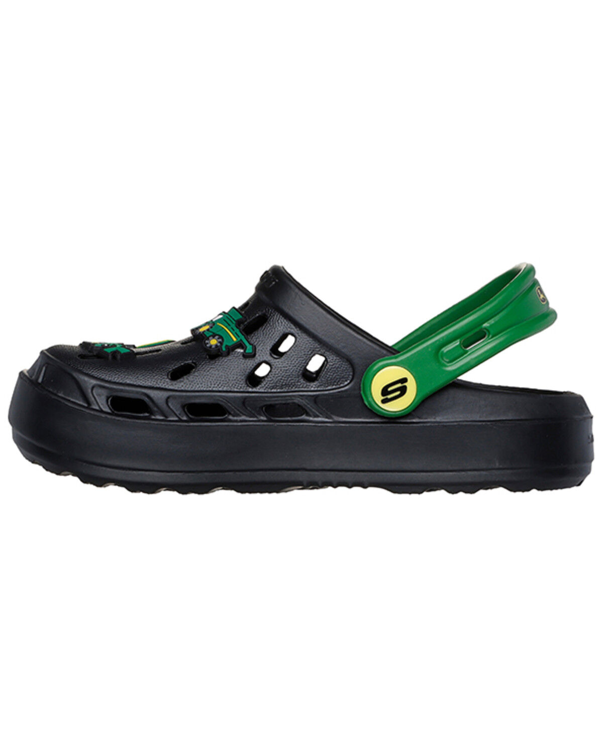 Image #3 - Skechers X John Deere Boys' Swifters Tractor Splash Shoes - Round Toe, Black, hi-res