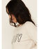 Image #2 - White Crow Women's Howdy Stitch Sweater, Tan, hi-res