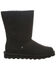 Image #2 - Bearpaw Women's Elle Short Vegan Casual Boots - Round Toe, Black, hi-res