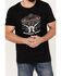 Moonshine Spirit Men's Beads Western T-Shirt, Black, hi-res