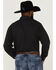 Ariat Men's Jurlington Retro Solid Snap Western Shirt - Big & Tall, Charcoal, hi-res